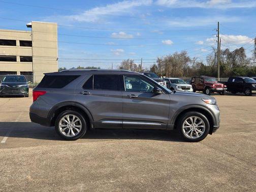 Carbonized Gray Metallic 2023 Ford Explorer Limited