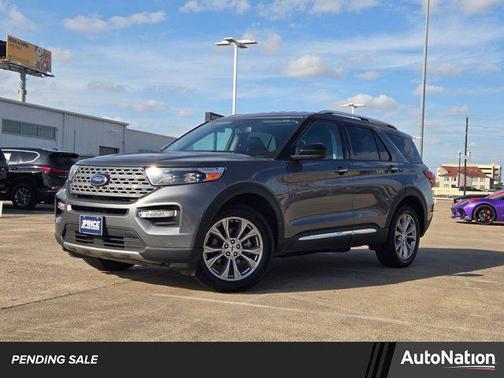 Carbonized Gray Metallic 2023 Ford Explorer Limited