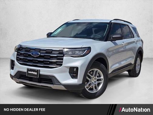 Space White Metallic 2026 Ford Explorer Active w/200A Pkg