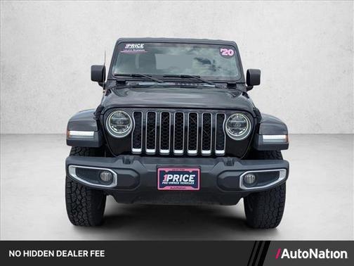 Black Clearcoat 2020 Jeep Gladiator Overland