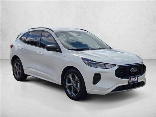 Star White Metallic Tri-Coat 2023 Ford Escape ST-Line