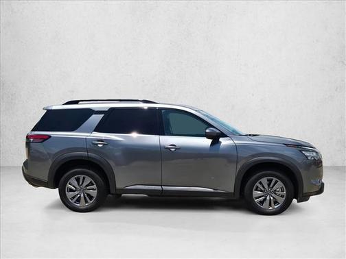 Gun Metallic 2025 Nissan Pathfinder SV 4WD