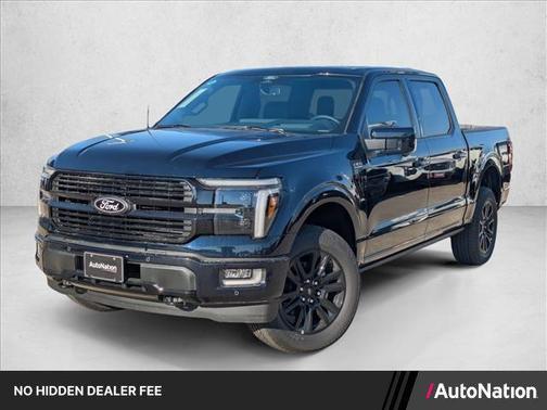 Antimatter Blue Metallic 2025 Ford F-150 Platinum