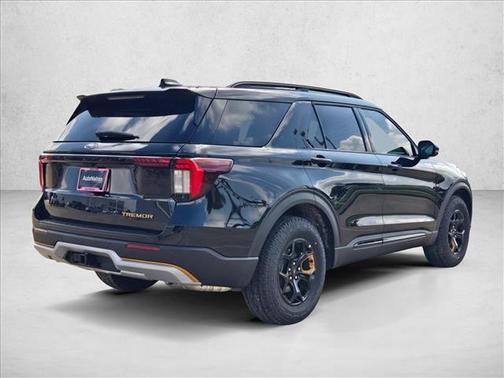 Agate Black Metallic 2026 Ford Explorer Tremor