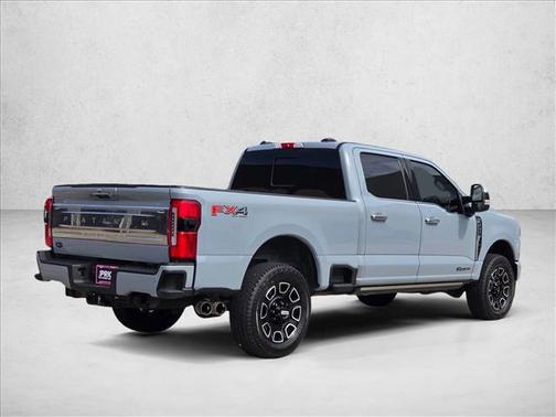 Glacier Gray Metallic Tri-Coat 2024 Ford F-250 Platinum