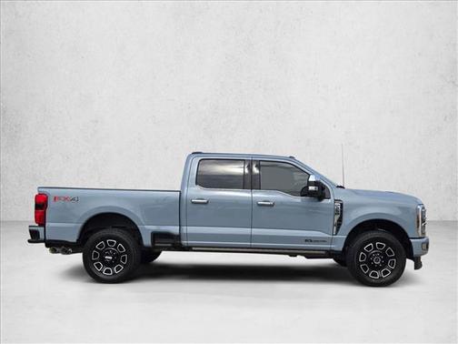 Glacier Gray Metallic Tri-Coat 2024 Ford F-250 Platinum