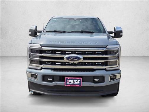 Glacier Gray Metallic Tri-Coat 2024 Ford F-250 Platinum