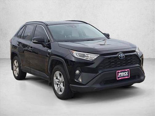 Midnight Black Metallic 2021 Toyota RAV4 Hybrid XLE