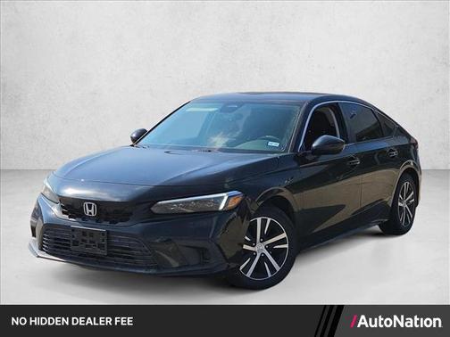 Crystal Black Pearl 2023 Honda Civic LX