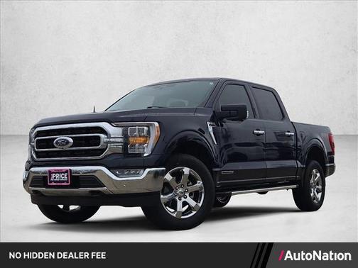 Antimatter Blue Metallic 2023 Ford F-150 XLT