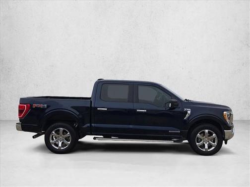 Antimatter Blue Metallic 2023 Ford F-150 XLT