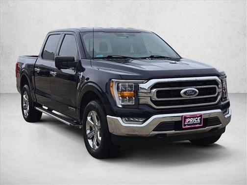 Antimatter Blue Metallic 2023 Ford F-150 XLT