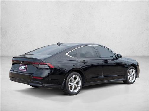 Crystal Black Pearl 2025 Honda Accord LX 1.5T