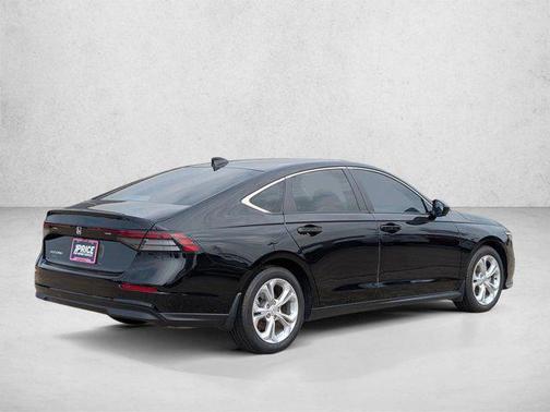 Crystal Black Pearl 2025 Honda Accord LX 1.5T