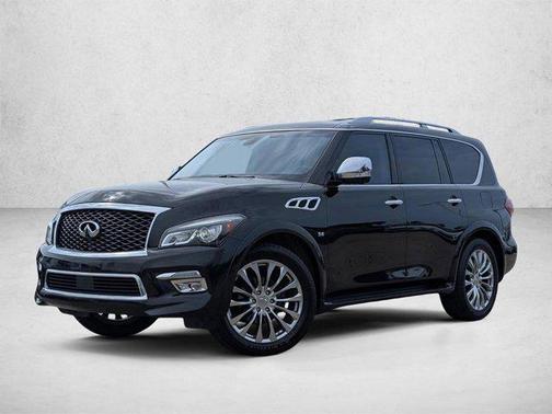 Black Obsidian 2015 INFINITI QX80 Base