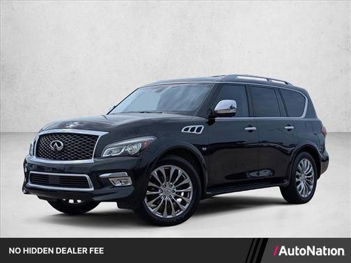 Black Obsidian 2015 INFINITI QX80 Base