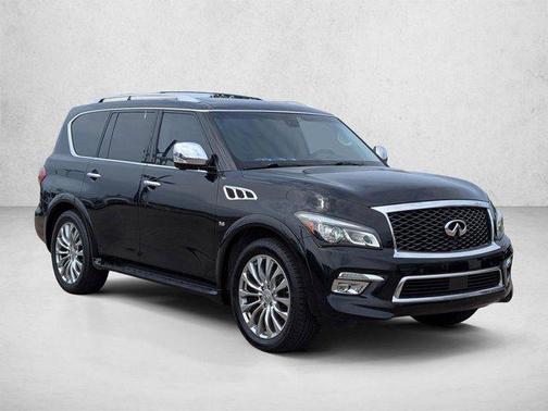 Black Obsidian 2015 INFINITI QX80 Base