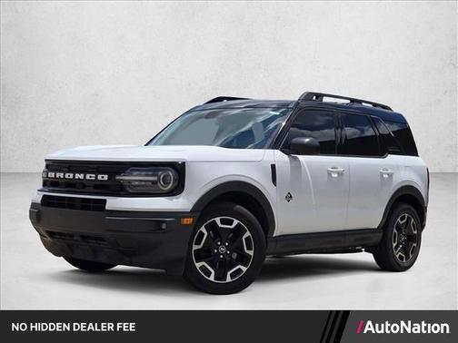 Oxford White 2022 Ford Bronco Sport Outer Banks