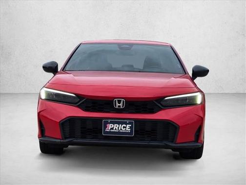 Rallye Red 2025 Honda Civic Sport