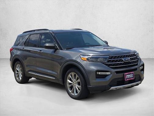 Carbonized Gray Metallic 2022 Ford Explorer XLT
