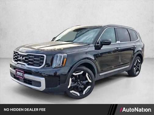 Ebony Black 2025 Kia Telluride S