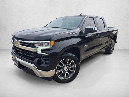 Black 2022 Chevrolet Silverado 1500 LT