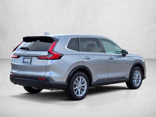 Solar Silver Metallic 2025 Honda CR-V EX AWD