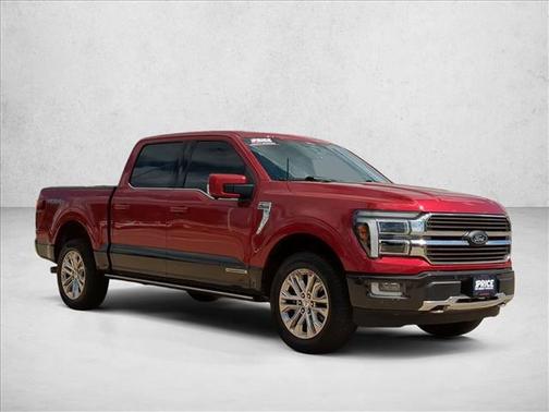 Rapid Red Metallic Tinted Clearcoat 2024 Ford F-150 King Ranch