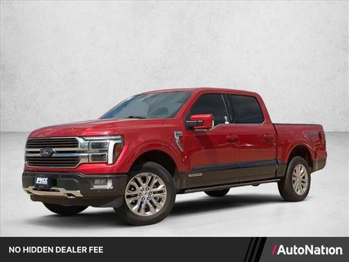 Rapid Red Metallic Tinted Clearcoat 2024 Ford F-150 King Ranch