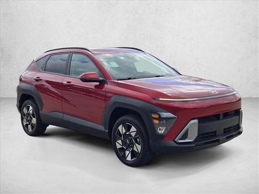 Ultimate Red Metallic 2025 Hyundai KONA SEL