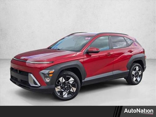 Ultimate Red Metallic 2025 Hyundai KONA SEL