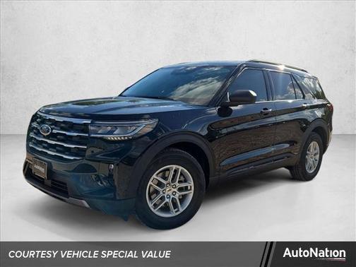 Agate Black Metallic 2026 Ford Explorer Active w/200A Pkg