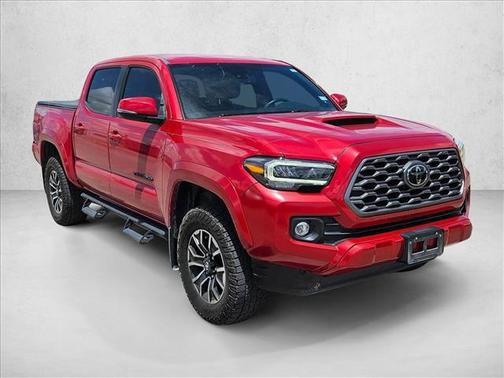 Barcelona Red Metallic 2022 Toyota Tacoma TRD Sport