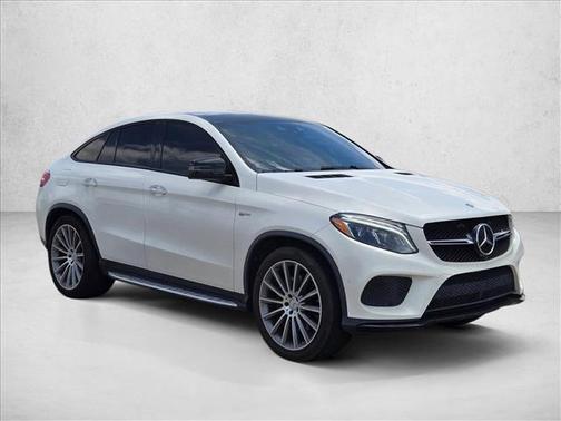 Polar White 2019 Mercedes-Benz AMG GLE 43 Coupe 4MATIC