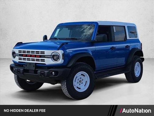 Velocity Blue Metallic 2026 Ford Bronco Heritage Edition