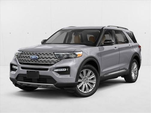 Iconic Silver Metallic 2022 Ford Explorer Limited