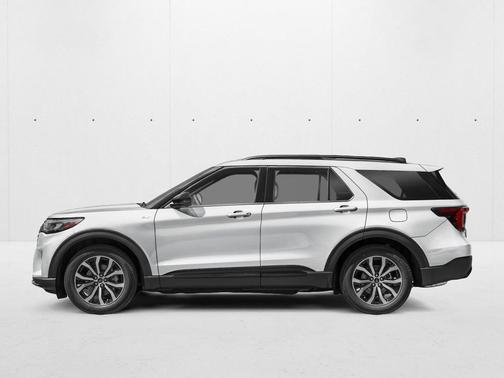 Space White Metallic 2026 Ford Explorer ST-Line