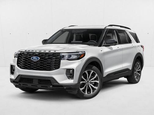 Space White Metallic 2026 Ford Explorer ST-Line