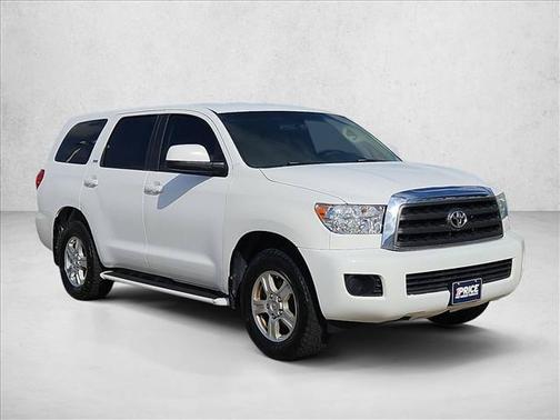 Super White 2008 Toyota Sequoia SR5