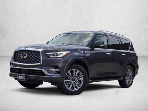 Anthracite Gray 2024 INFINITI QX80 Luxe