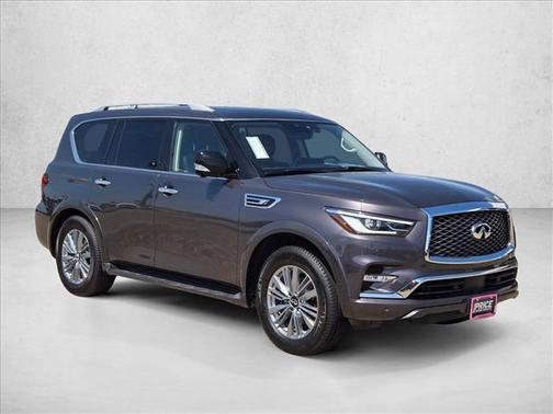 Anthracite Gray 2024 INFINITI QX80 Luxe