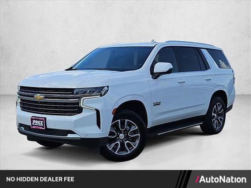 Summit White 2021 Chevrolet Tahoe LT