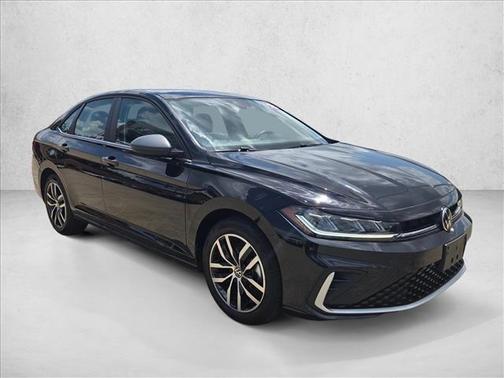 Deep Black Pearl 2025 Volkswagen Jetta 1.5T SE