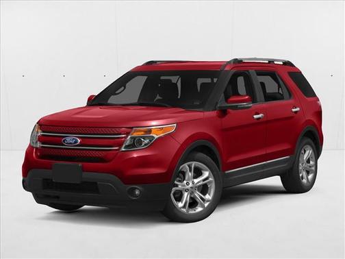 Ruby Red Metallic Tinted Clearcoat 2015 Ford Explorer Limited