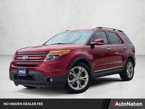 Ruby Red Metallic Tinted Clearcoat 2015 Ford Explorer Limited