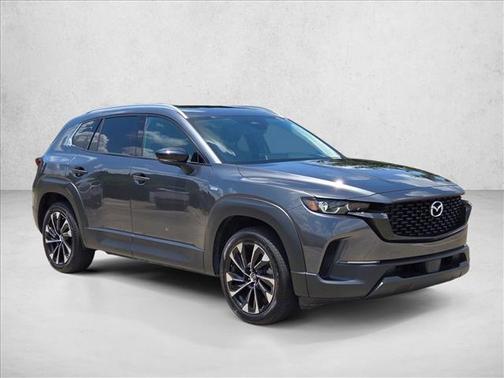 Machine Gray Metallic 2025 Mazda CX-50 Hybrid Premium Plus Package