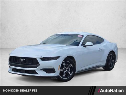 Oxford White 2025 Ford Mustang EcoBoost