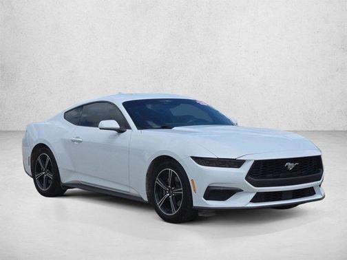 Oxford White 2025 Ford Mustang EcoBoost