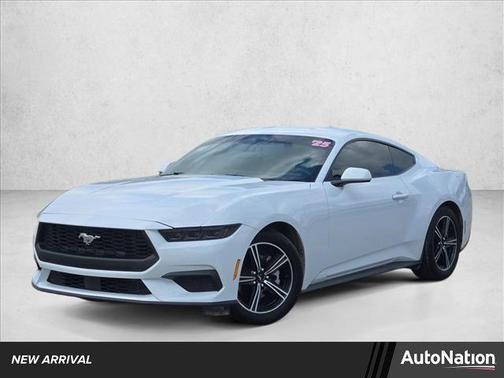 Oxford White 2025 Ford Mustang EcoBoost
