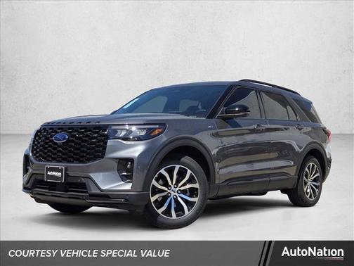 Carbonized Gray Metallic 2026 Ford Explorer ST-Line
